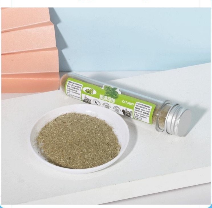 Cỏ bạc hà , cỏ mèo khô cho mèo 20g