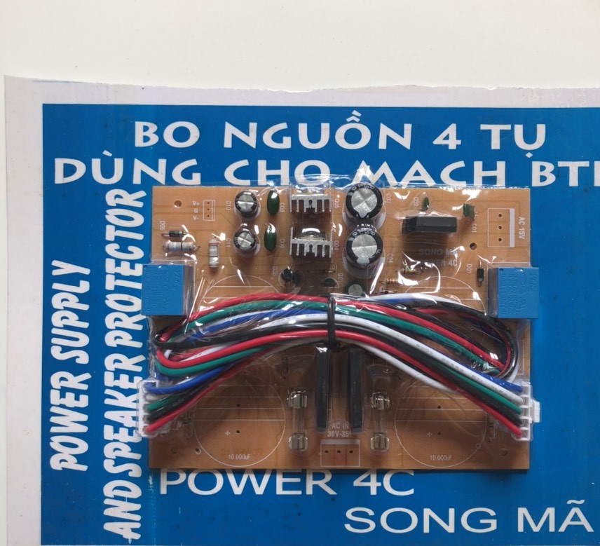 MẠCH NGUỒN AMPLY 4 TỤ - BTL-(POIWER 4C)