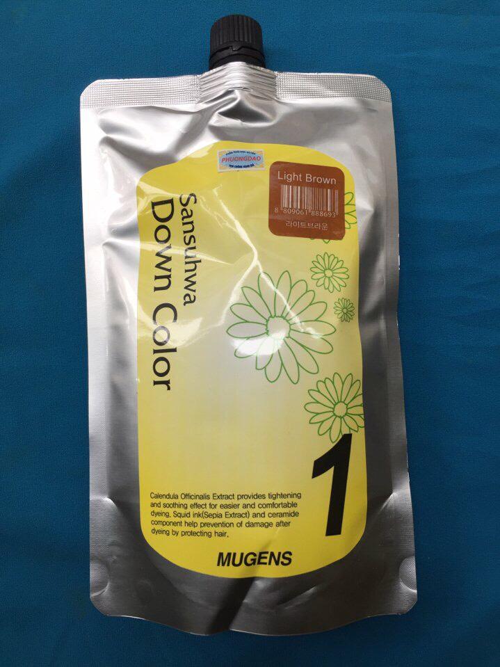Thuốc nhuộm tóc phủ bạc Welcos Hàn Quốc 450ml