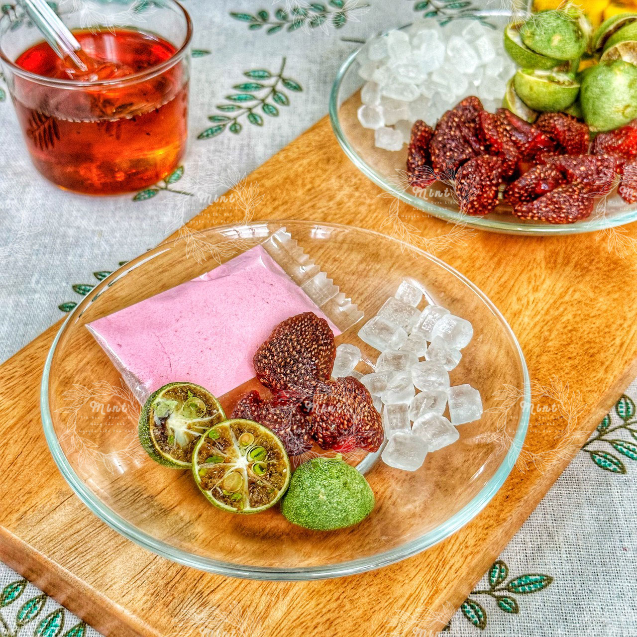 Set Trà Dâu Tây Nhiệt Đới - Hộp 5 Set