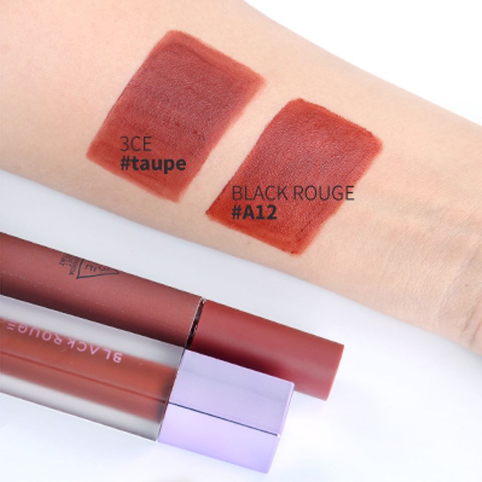 [HCM]Son kem Black Rouge A12 – Dashed Brown Nâu Đỏ Gạch Trầm