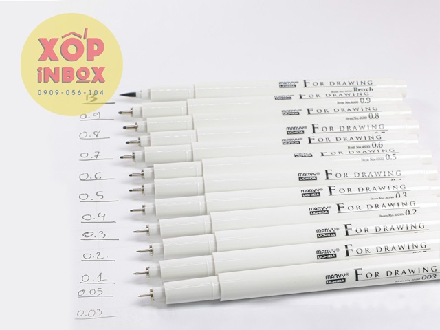 Bút vẽ kỹ thuật Marvy Uchida 4600
