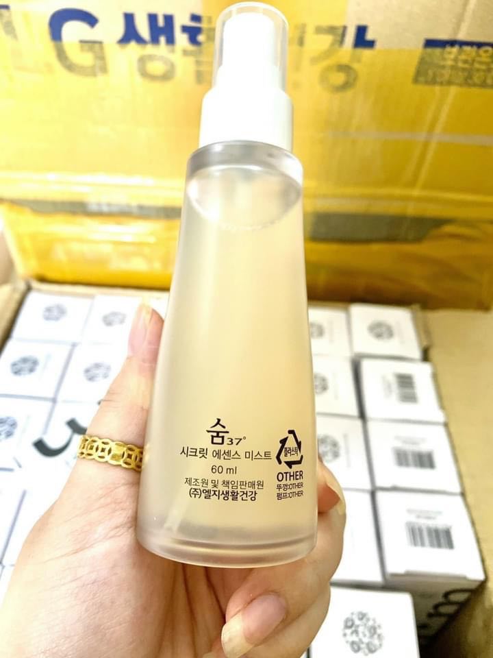 🍄Xịt khoáng nước thần sum( secret esence SUM mist) Set 3 lọ 60ml