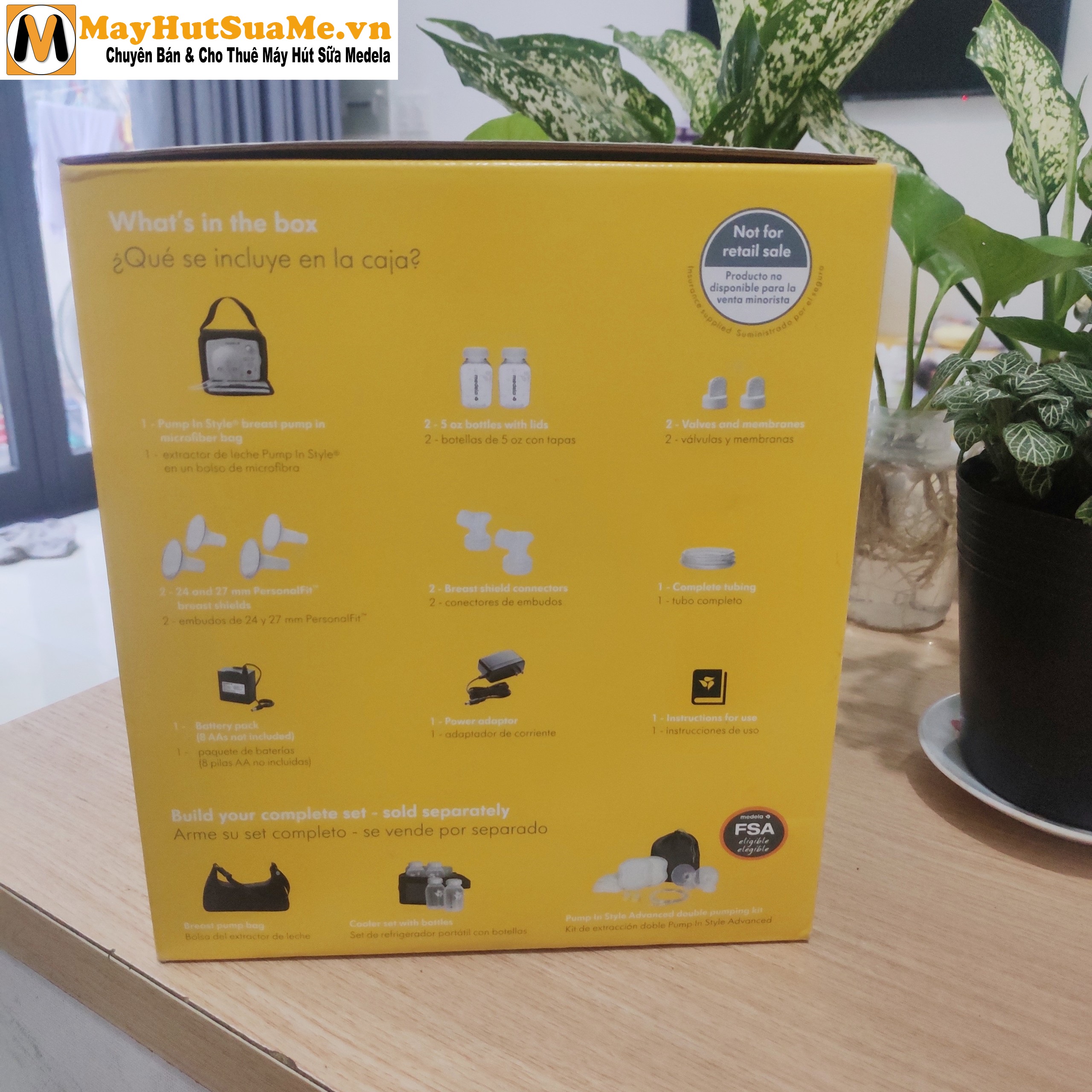 Máy hút sữa Medela Pump In Style Advanced rút gọn