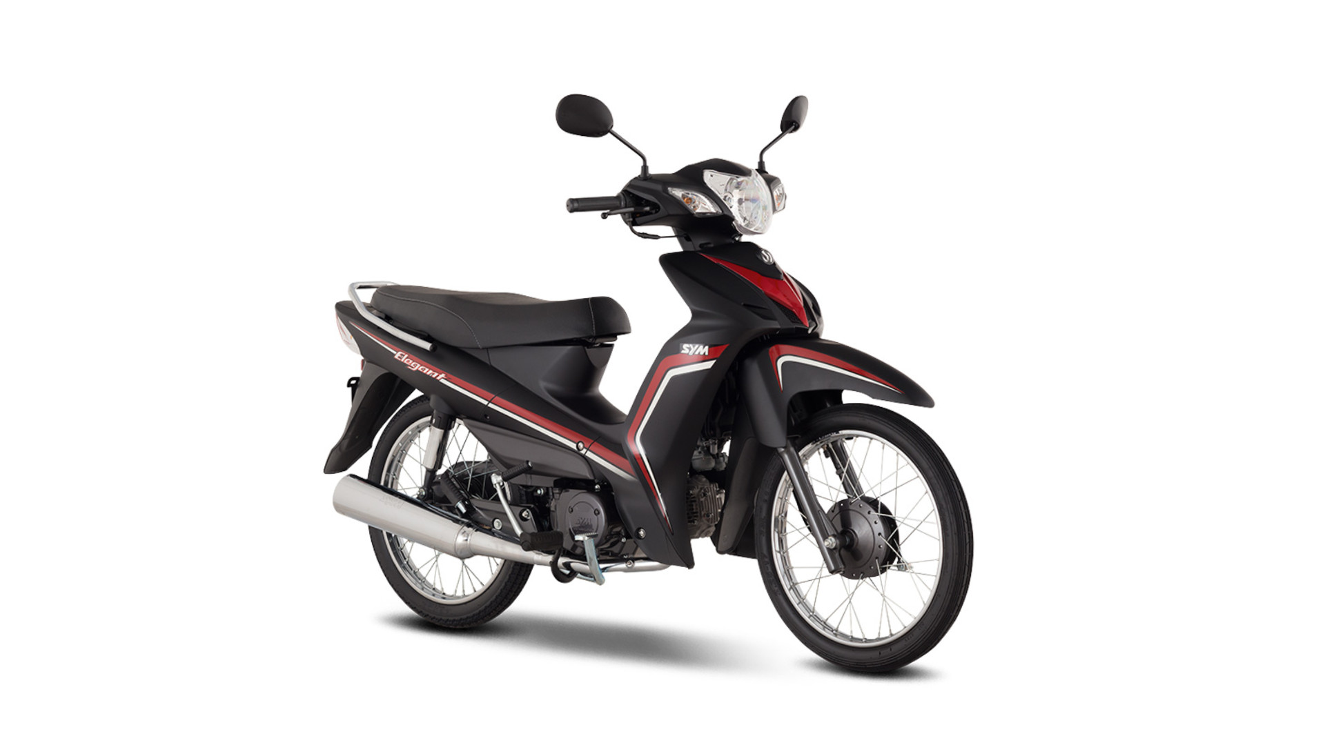 tem rời elegant  chỉ đỏ trắng xe đen