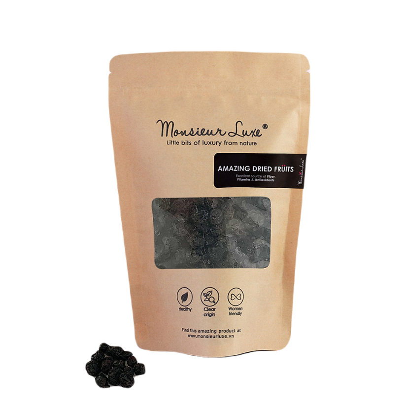 Nam việt quất khô Monsieur Luxe 100g