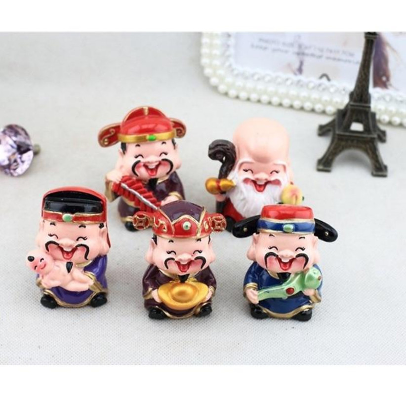 bộ 5 ông thần tài phúc lộc thọ