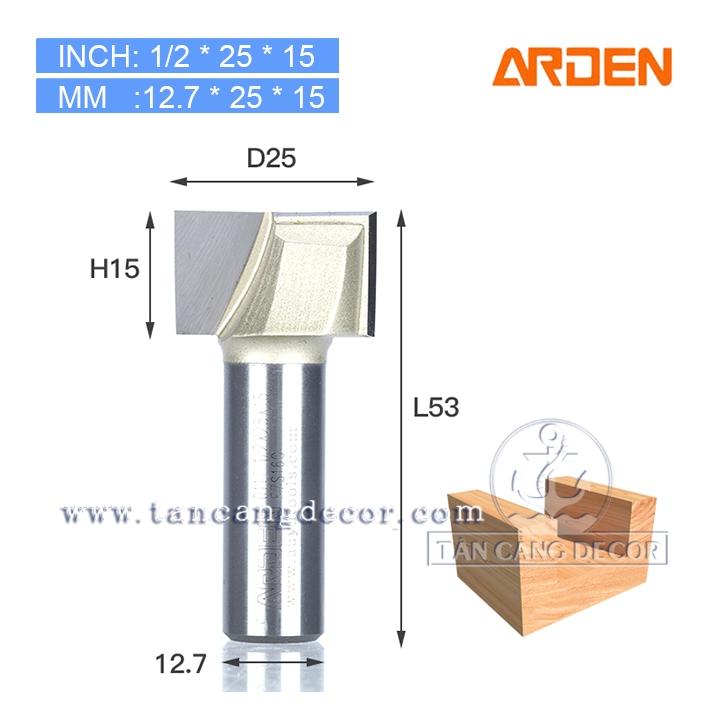 Mũi Router Lấy Nền Arden Cốt 12.7 mm (nhiều kích thước)