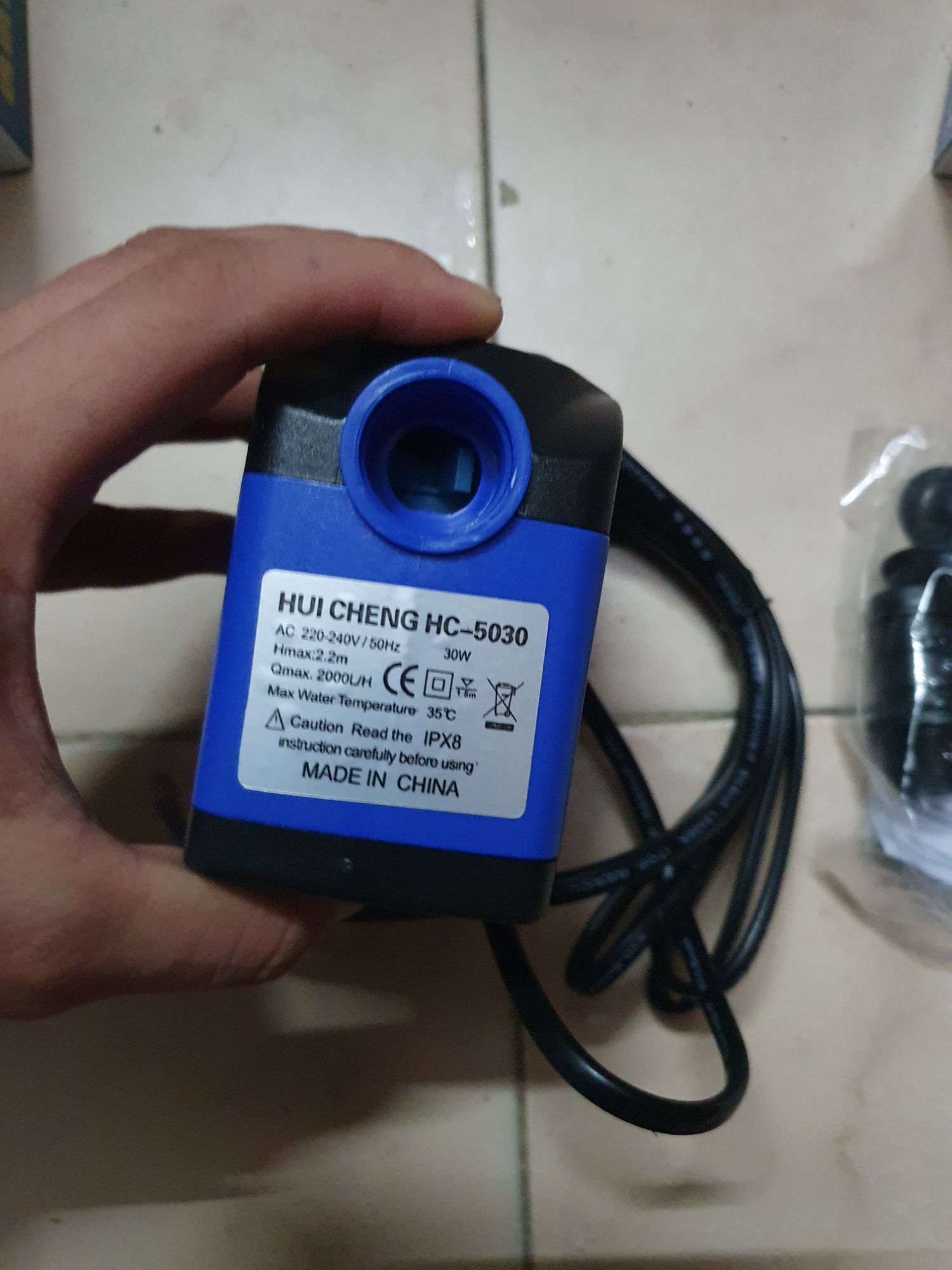 Bơm quạt điều hòa hới nước 30w