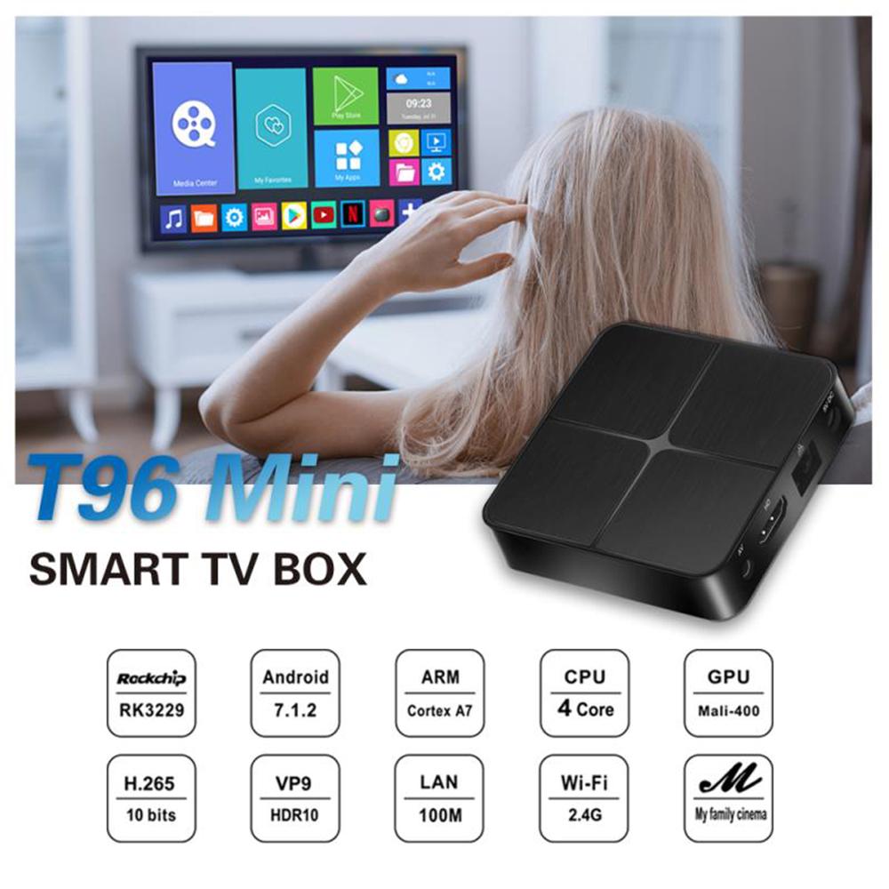 Android Tivi Box T96 Mars Mini Ram 2GB Rom 16GB Android 7.1.2
