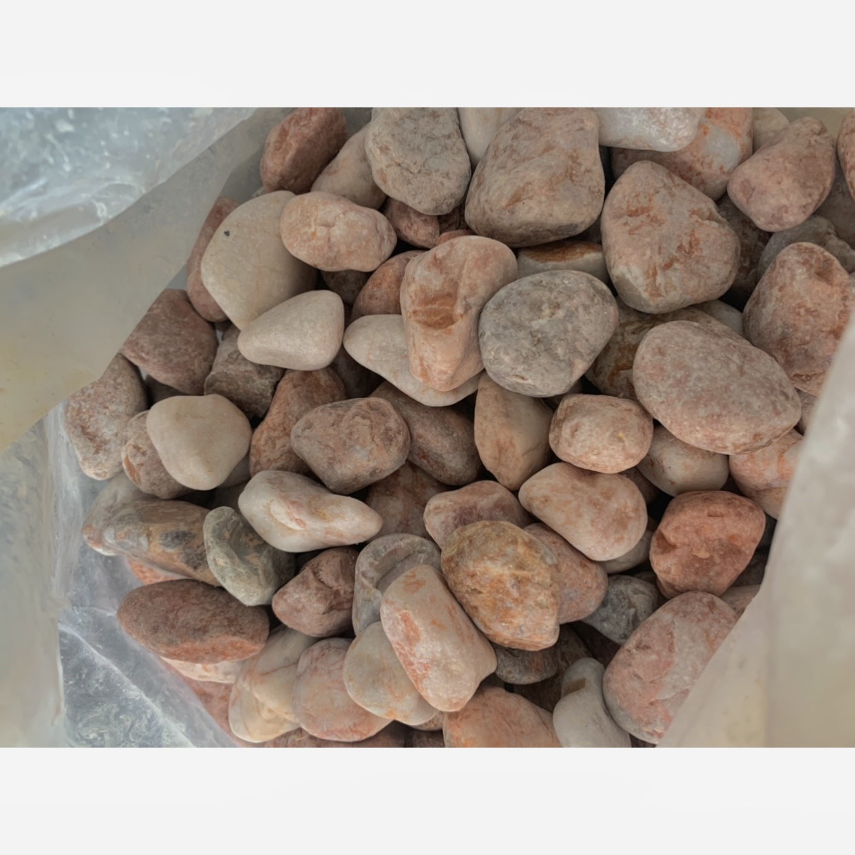 [HCM][[Chọn size] 1 kg Sỏi Hồng Trang Trí Bể Cá Sân Vườn...