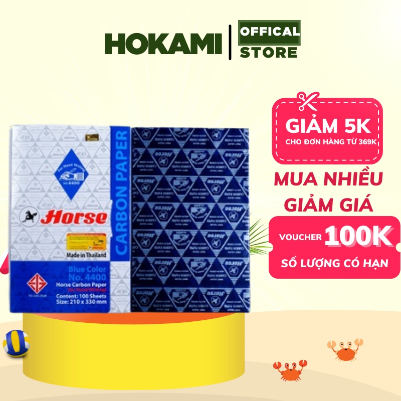 Giấy than horse - hokami store