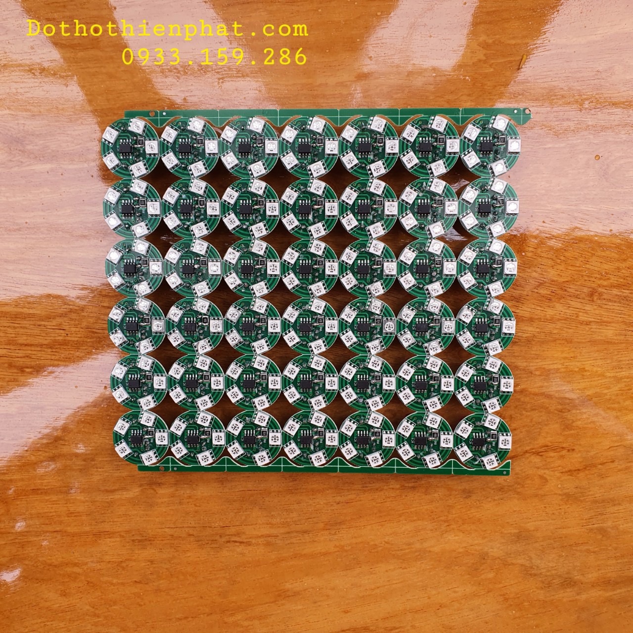 Bo mạch LED đèn thờ pha lê siêu sáng 2mm