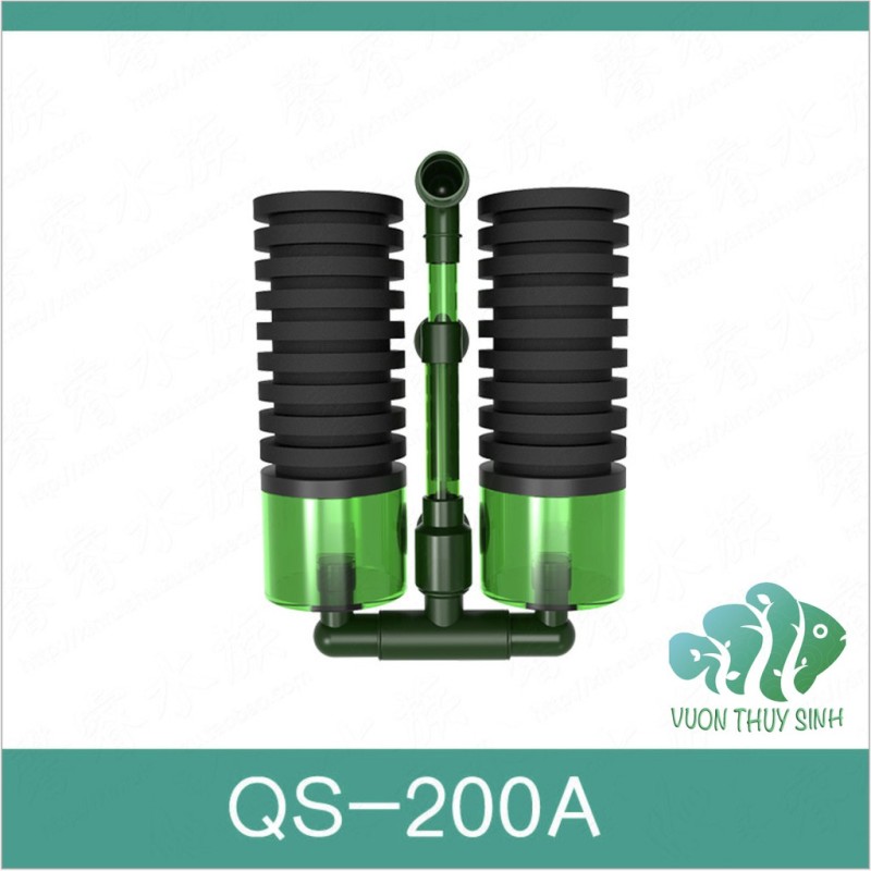 Lọc vi sinh QS100A QS200A có khoang chứa vật liệu lọc sản phẩm tốt với chất lượng và độ bền cao cam kết giống y như hình