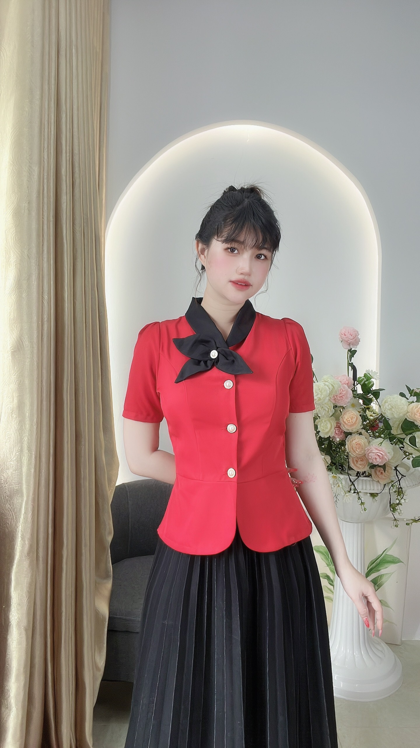 COM27 -  ÁO COMLE CÔNG SỞ SANG TRỌNG