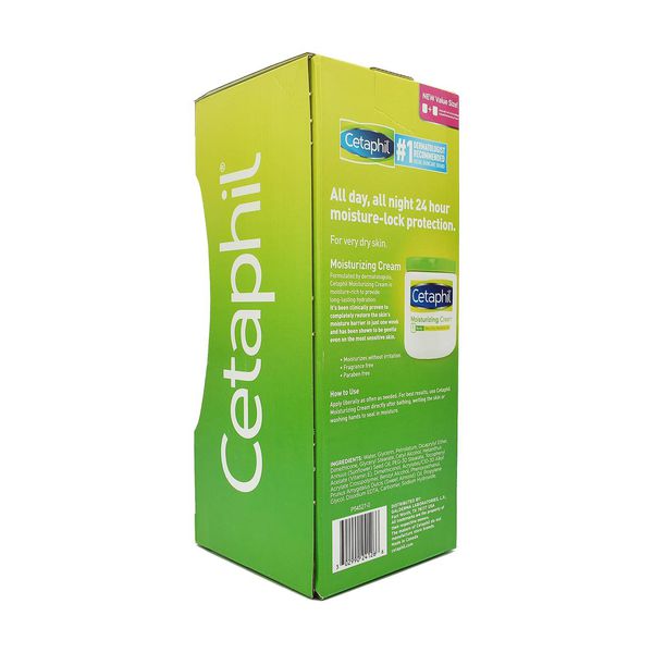 SET 2 KEM DƯỠNG DA CETAPHIL MOISTURIZING CREAM 566G