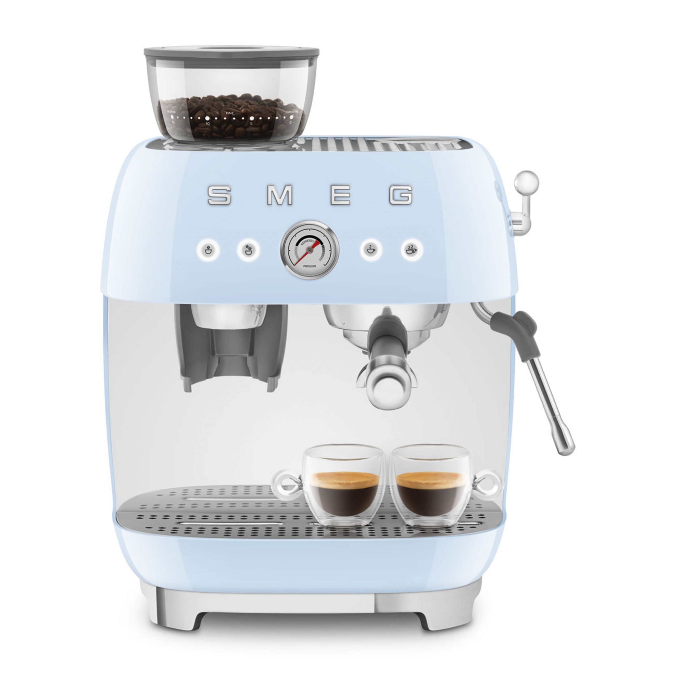 Smeg Retro Semi-Automatic Espresso Machine, SMEG EGF03