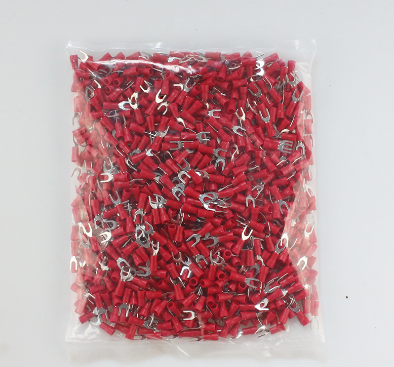 Đầu cos đồng thau chữ y 1.25-3/1.25-4/1.25-5/ 2-3/2-4/2-5 túi 1000 cái