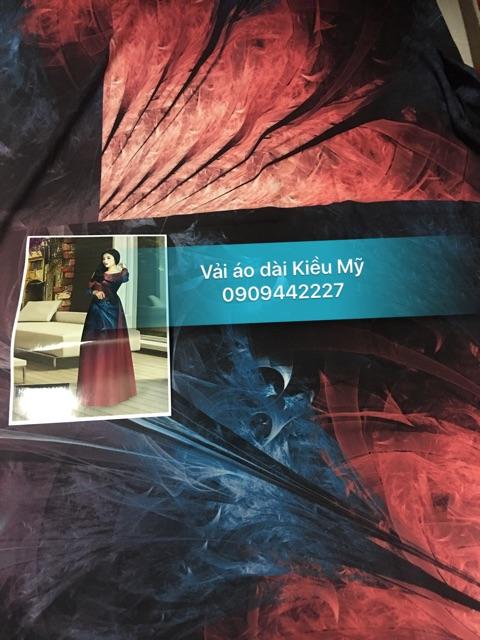 [HCM]Vải áo dài ombre