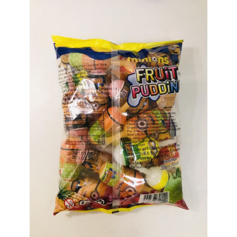 Thạch trái cây FruitPudding smallons minions (24c)