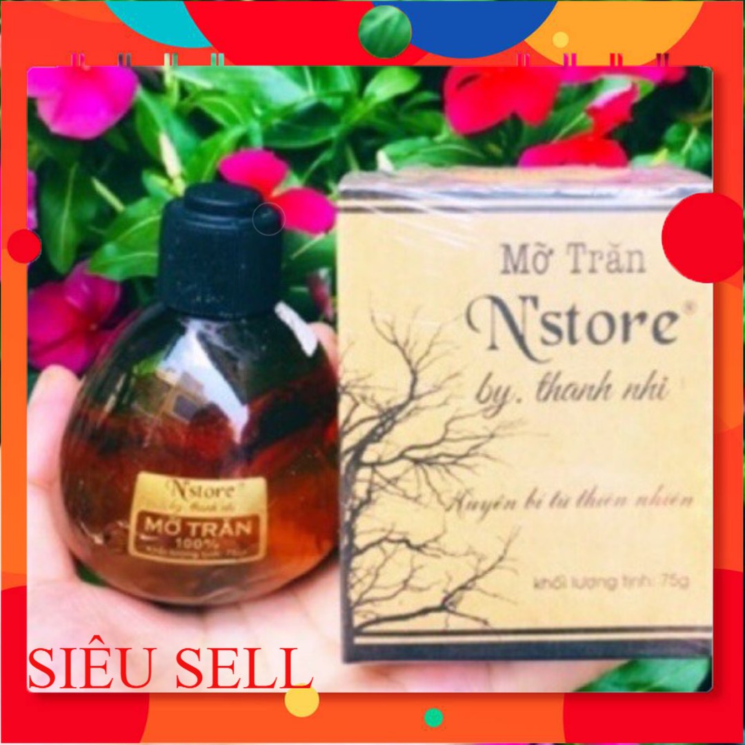 Mỡ trăn n store by thanh nhi 75ml nguyên chất triệt lông vĩnh viễn 100% hiệu quả n'store