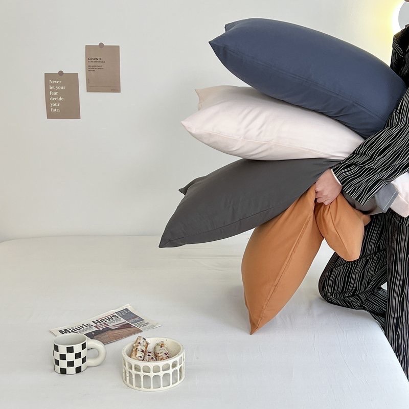 Vỏ gối nằm cotton tici kích thước 45x65cm