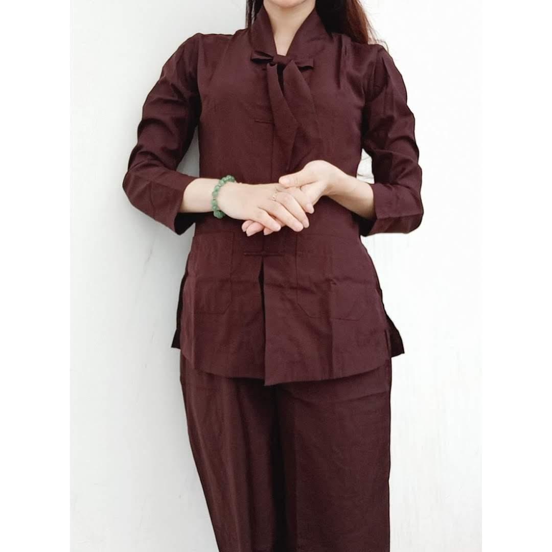 Đồ lam phật tử - mẫu la hán nơ l05