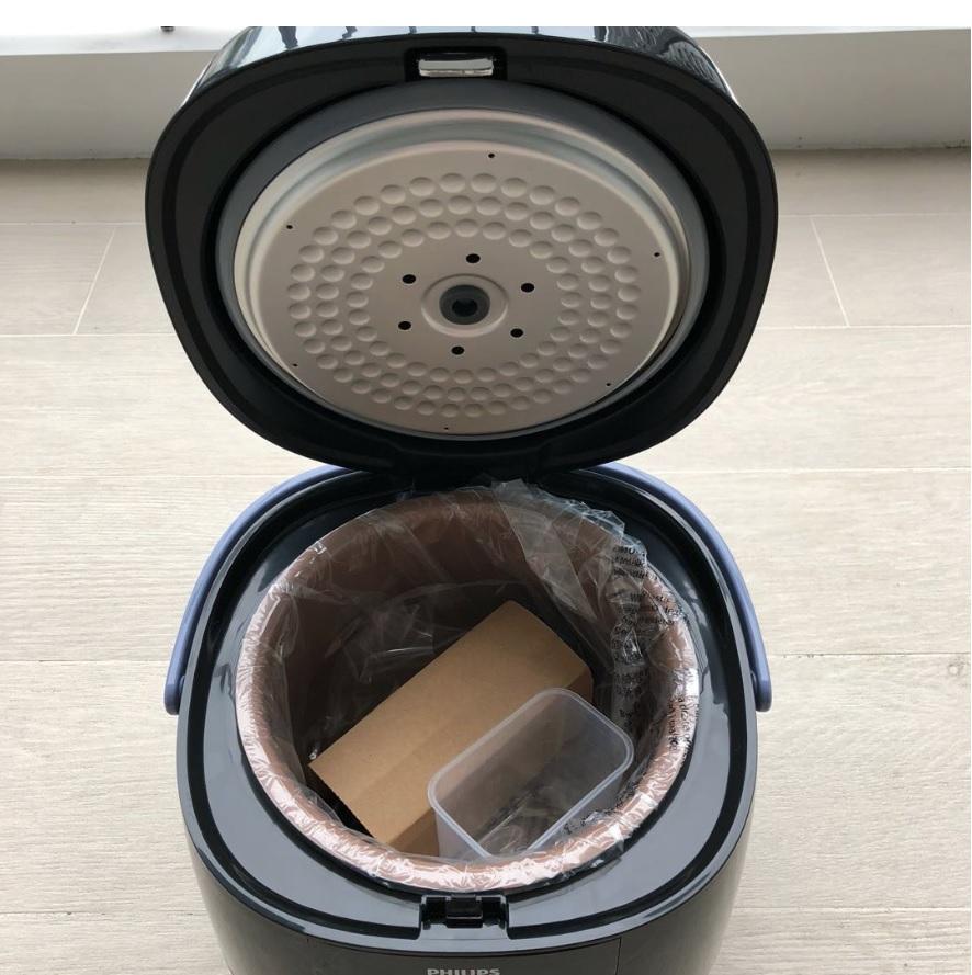 Nồi cơm điện tử mini Philips HD3060 0.7 Lít - Hàng công ty