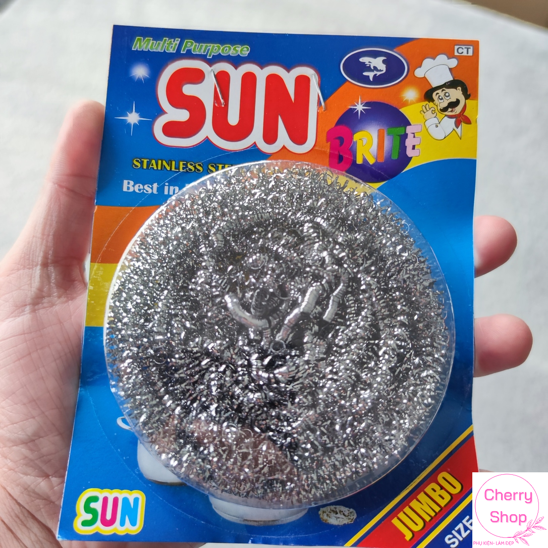Combo 2 Miếng Cước Chà Nồi Siêu Sạch Sun