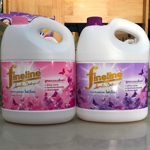 Nước Giặt Fineline 3000ml Thái Lan (Màu Hồng)