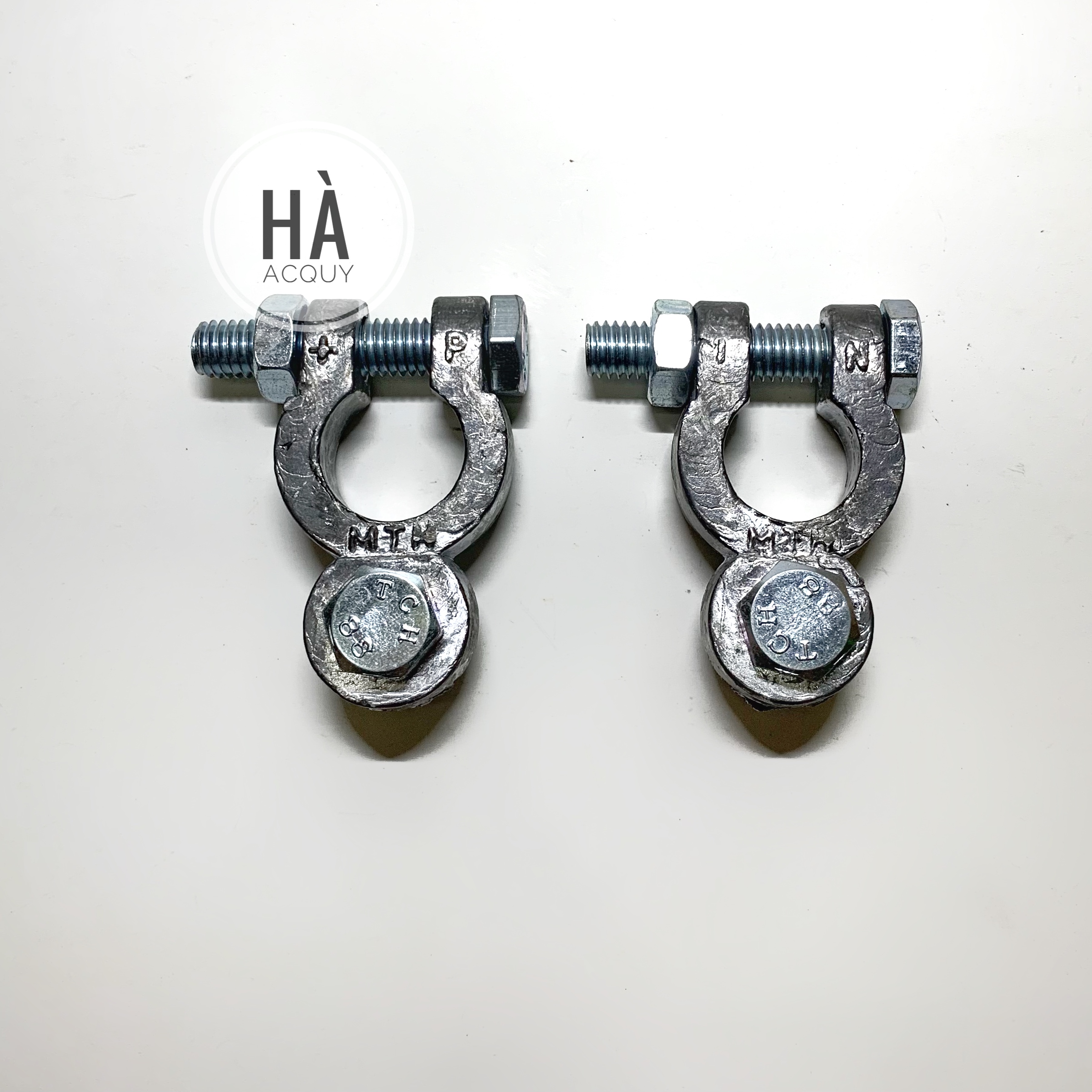 Đầu Bọp Cọc Bình Ắc Quy bằng Chì Tròn Phi 18 (D18 mm) - 1 cặp