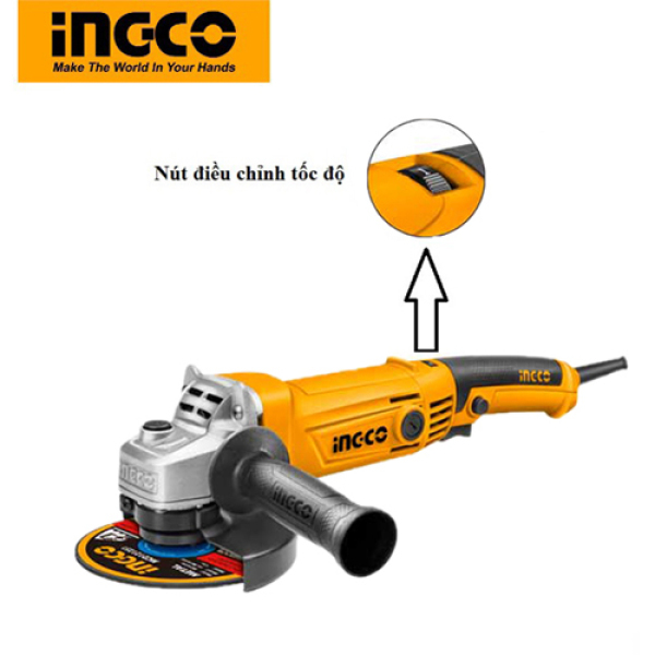 Bảng giá [HCM]Máy mài máy cắt 1010W Ingco AG10108-5 ( có nút điều chỉnh tốc độ )