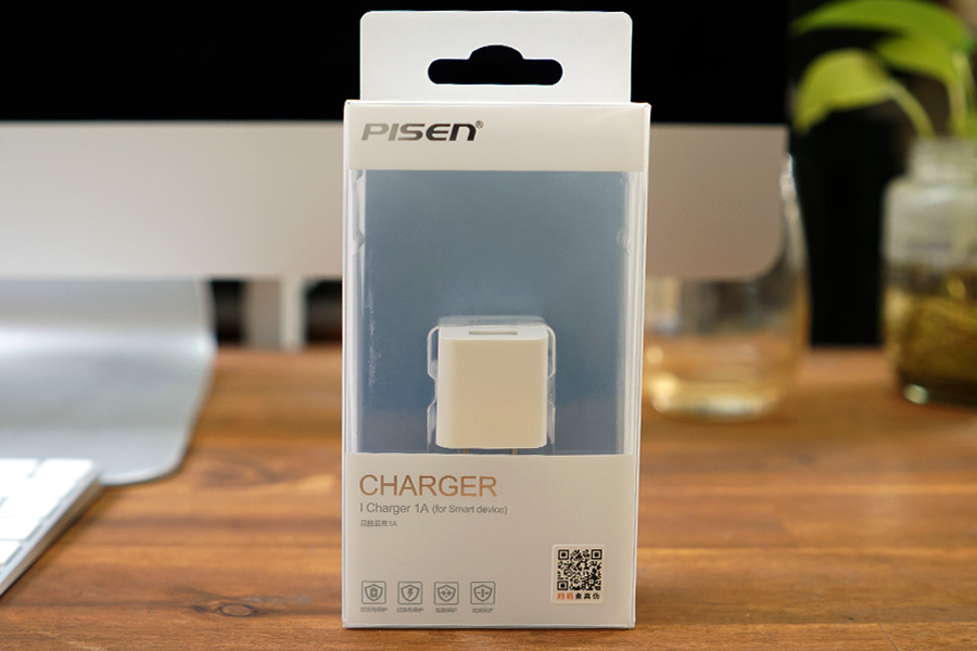 CỦ SẠC PISEN 1A - SẠC CHO IPHONE 4/5/6/7