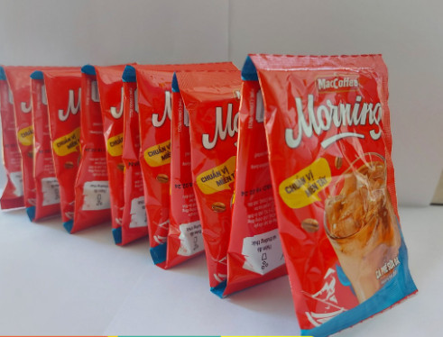 Cà phê sữa đá Morning (Dây 12 gói x 16g) 02.2024