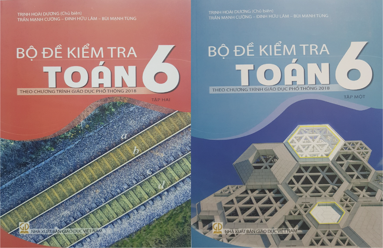 Sách - Combo Bộ đề kiểm tra Toán 6 (Biên soạn theo chương trình GDPT mới)