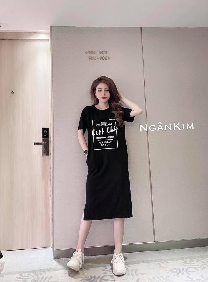 [Yến Trần] ĐẦm Suông - Váy Suông CEST From Rộng - Dáng dài