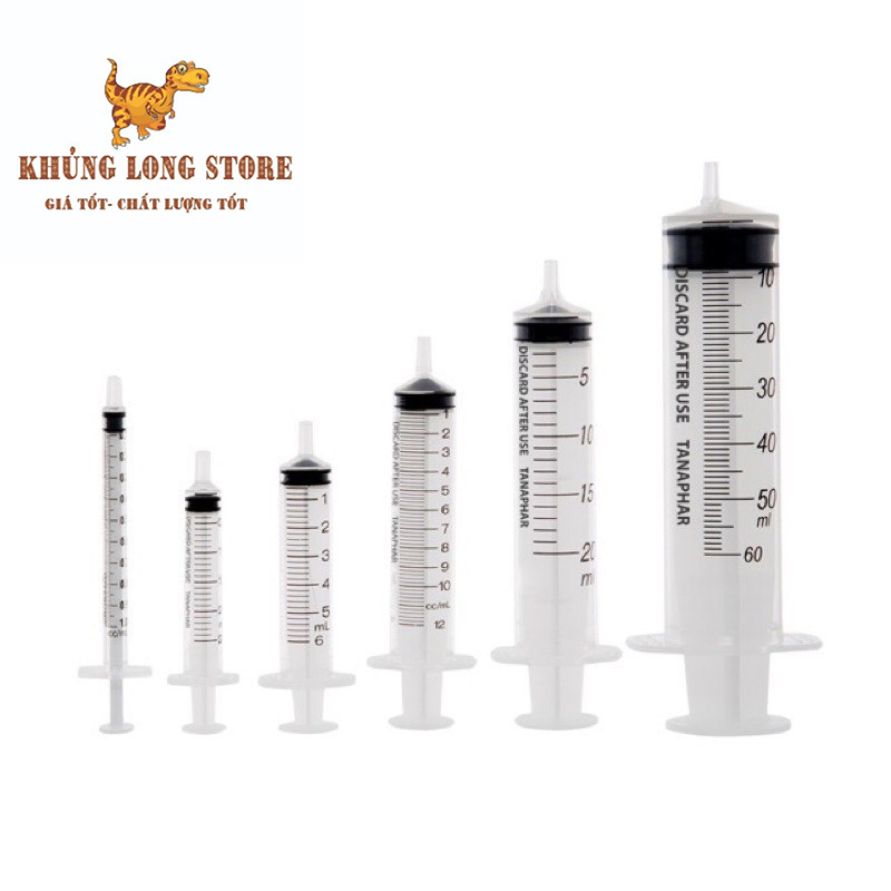 1 ống, 5 ống bơm tiêm, ống tiêm, ống chích 1ml, 3ml, 5ml ,10ml vô trùng