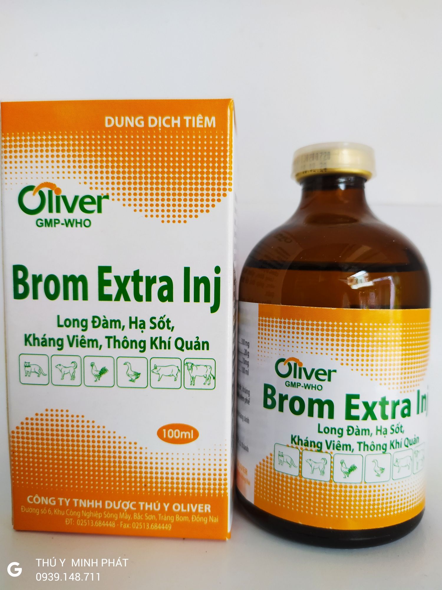 BROM EXTRA INJ CHAI 100ML