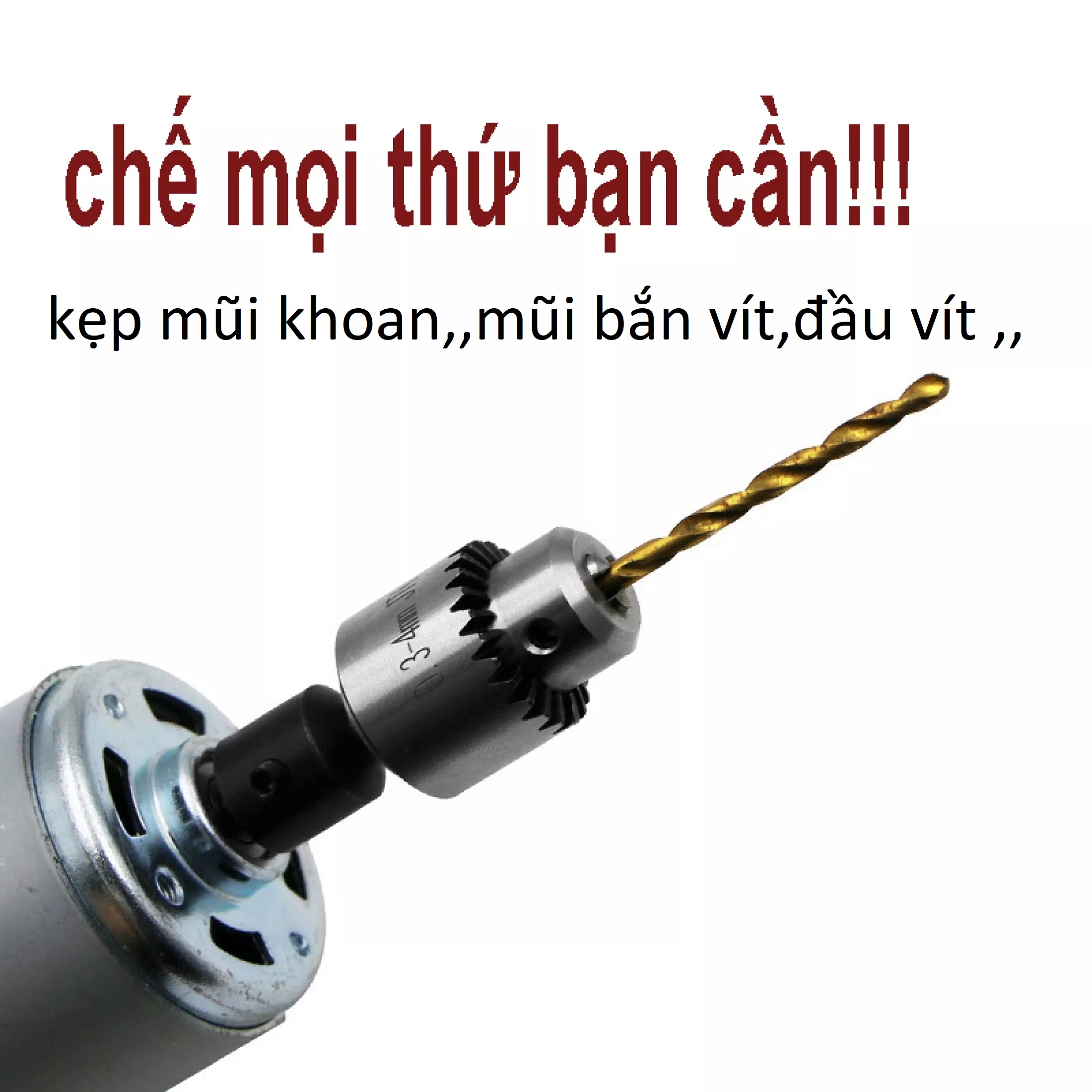 Bộ chuyển đổi cho motor 775 - bộ đầy đủ 4 món