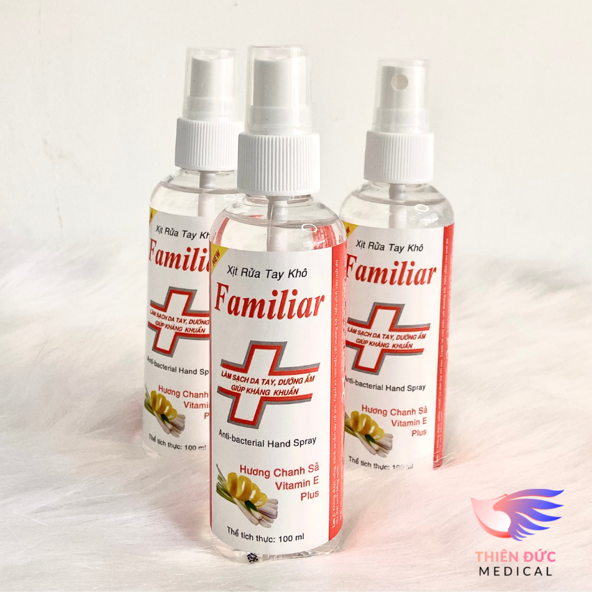 Xịt Sát Khuẩn Familiar 100ml