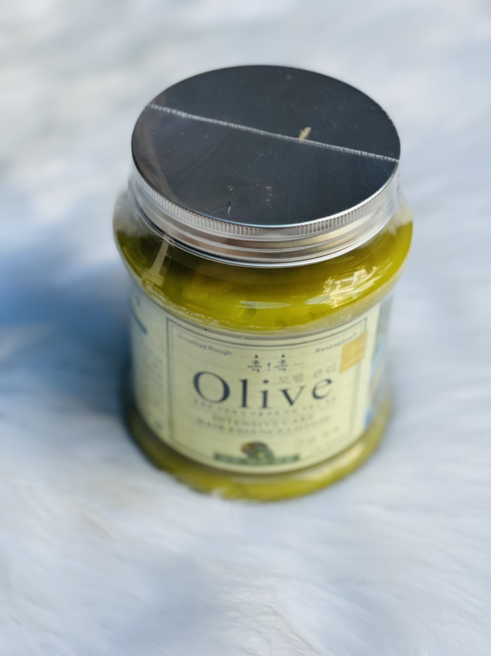 Kem hấp dầu Olive Hàn Quốc 1000ml – Giúp tóc chắc khỏe, bóng mượt