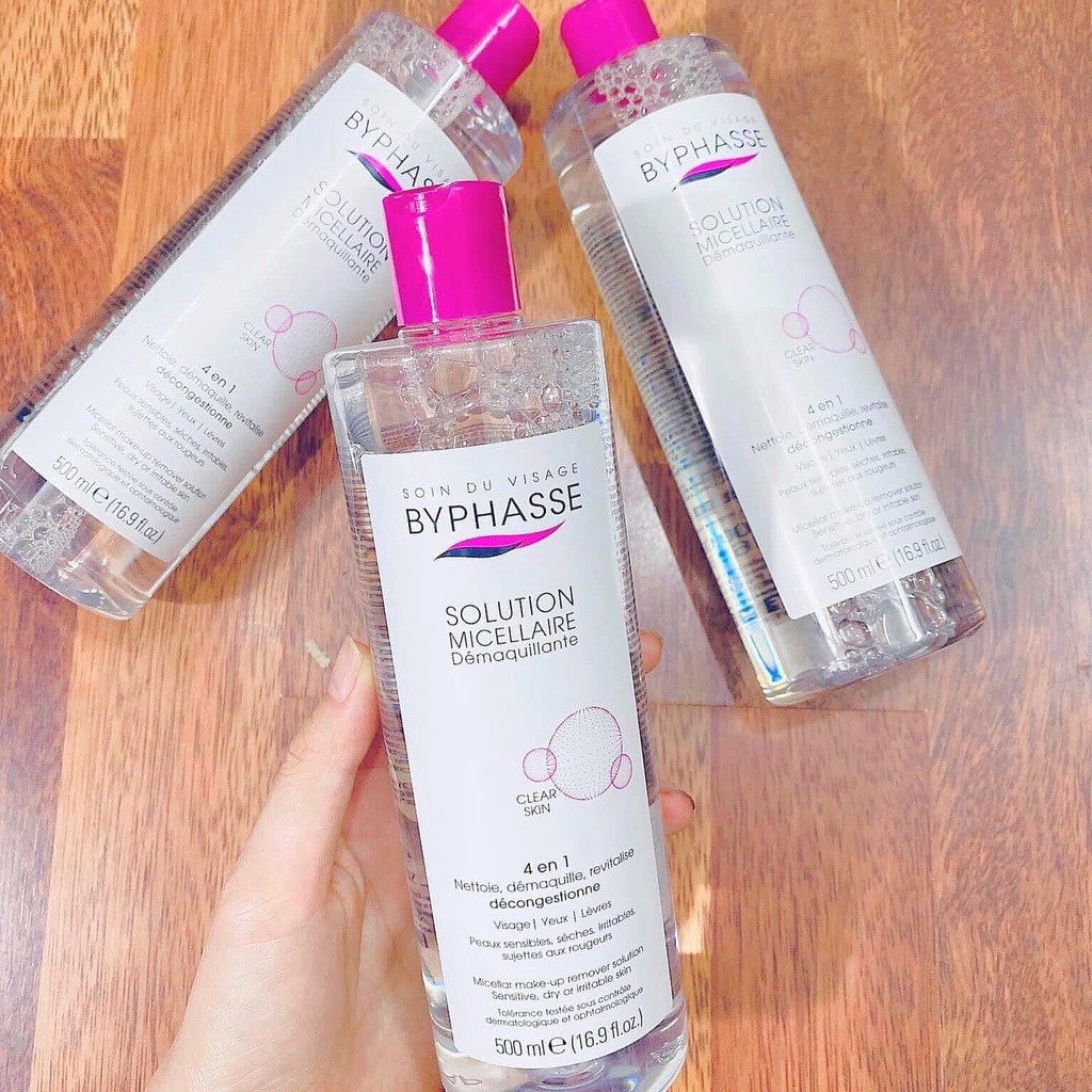 Nước Tẩy Trang Dành Cho Mọi Loại Da Byphasse Solution Micellaire