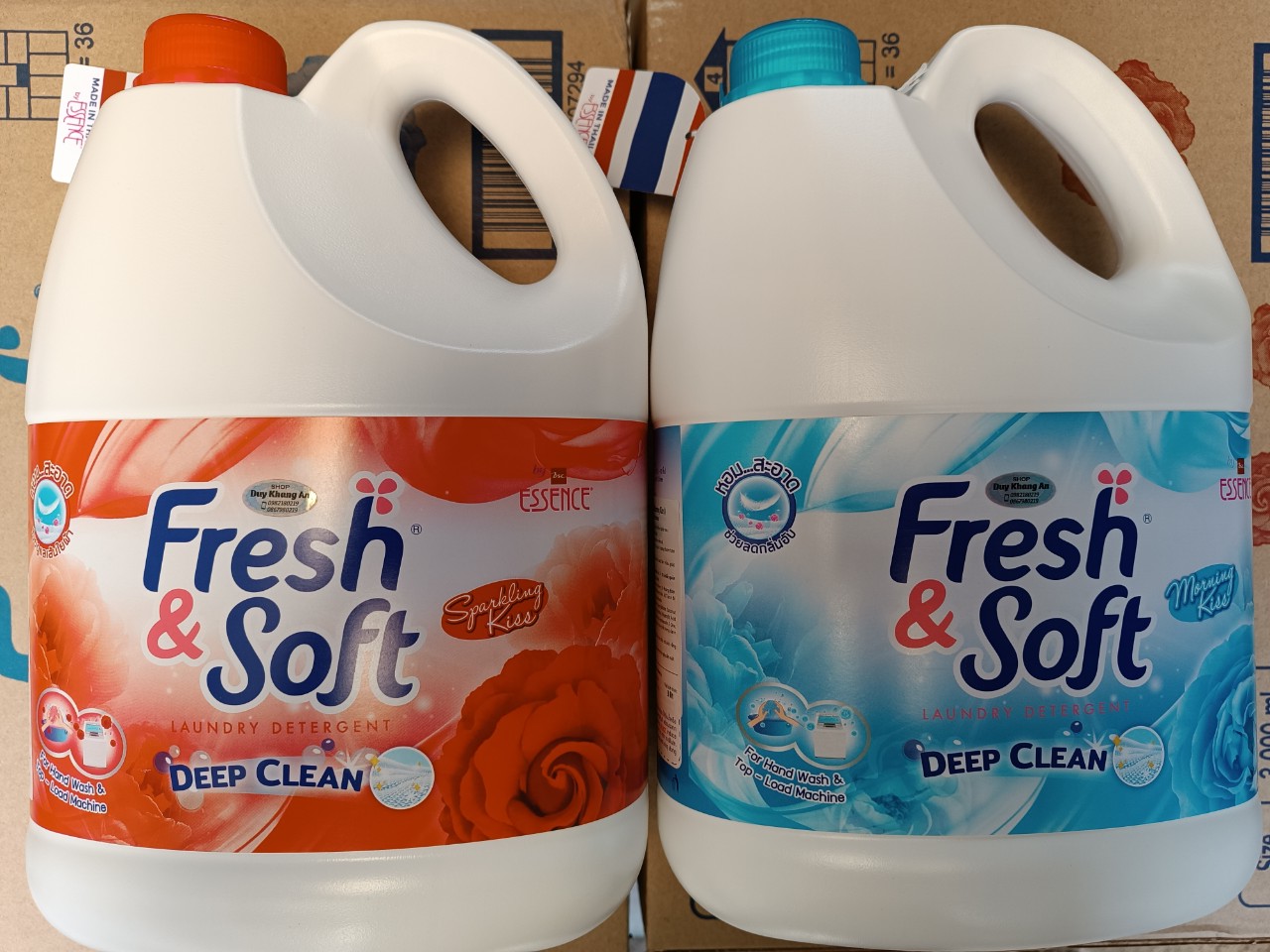 Nước giặt Fresh Soft 3.5L (hàng nhập khẩu chính hãng )