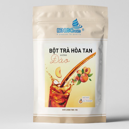 BỘT TRÀ HÒA TAN BENUSCream - Túi 1kg