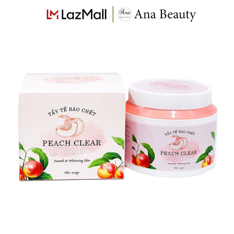 Kem Tẩy Tế Bào Chết Toàn Thân Body Từ Trái Đào Herskin Body Peach Clear Hũ 200gr giá rẻ