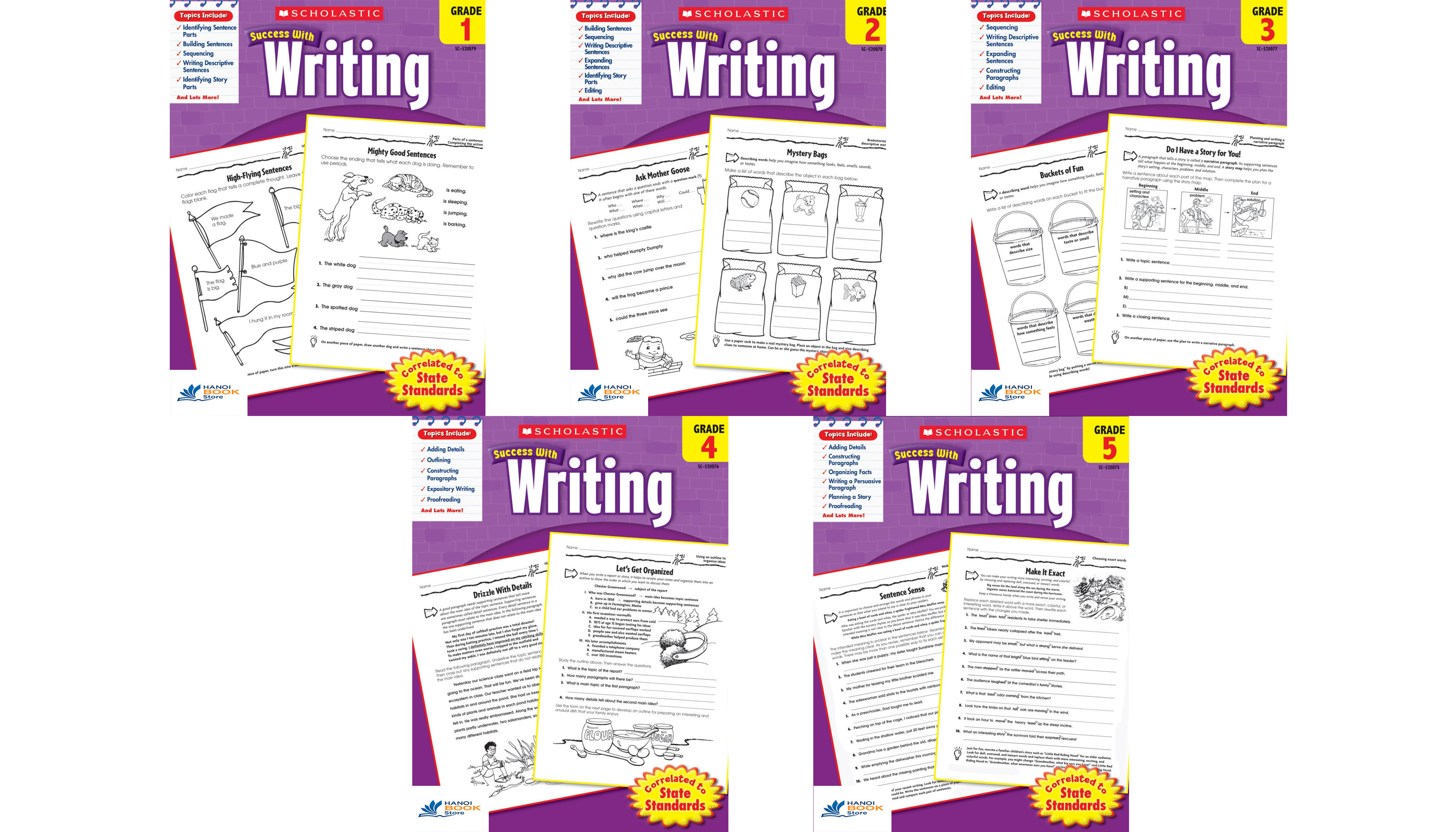 Scholastic success with writing 1-5