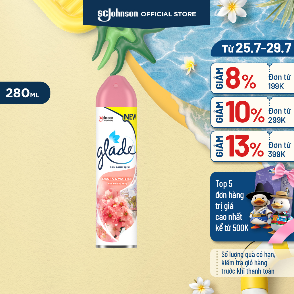 GLADE Xịt Thơm Phòng 280ml