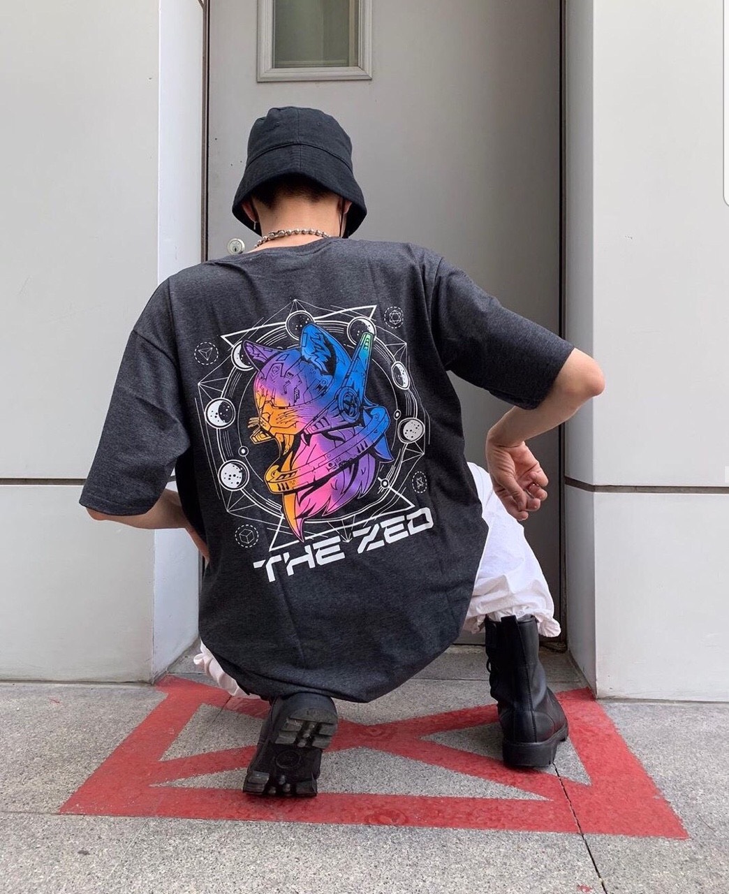ÁO THUN THE ZED XỊN UNISEX PINK.SHOP