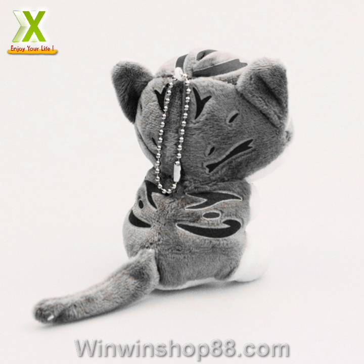 [HCM]Bộ 4 Móc khóa gấu bông mèo Chii (11 cm)