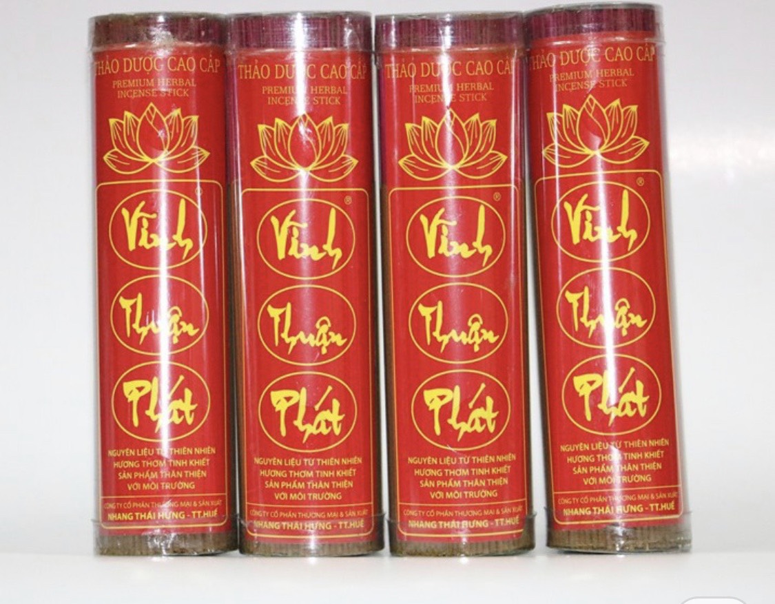 Nhang ống thảodược Vĩnh Thuận phát - không gây hại sức khỏe, ít khói, không gây ô nhiễm môi trường